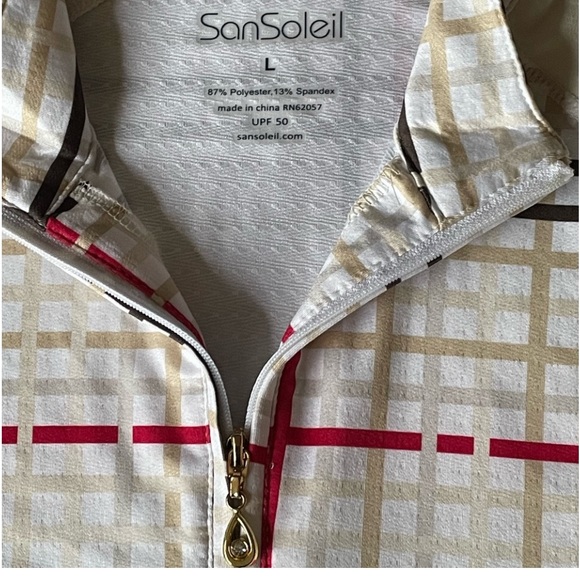 Sofibella Women's Cream Long Sleeve Top - Picture 3 of 10